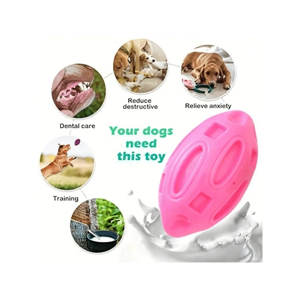 1 pièce - Ballon de rugby inde - Indestructible Dog Chew Toy avis et prix